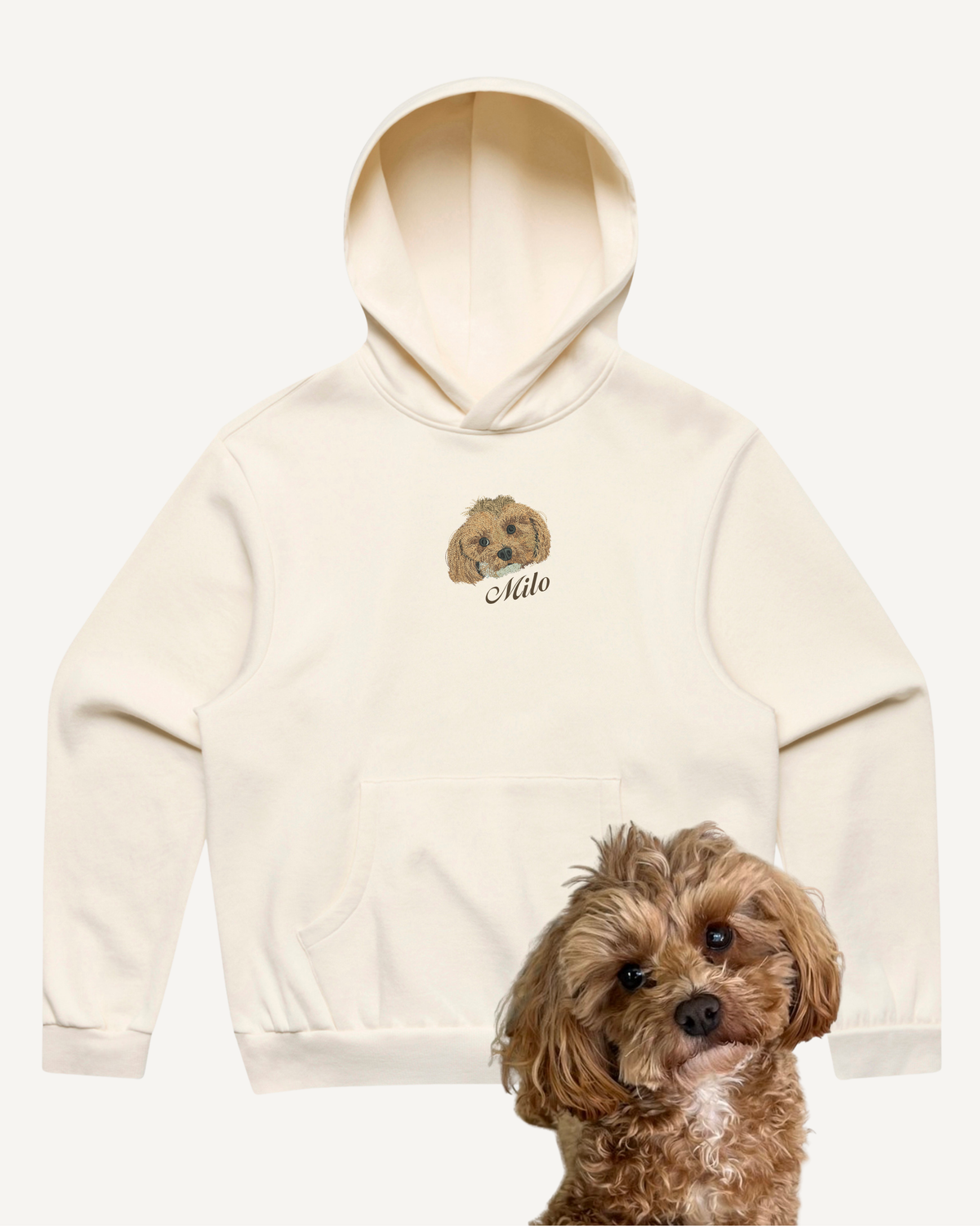 Pet Portrait Hoodie