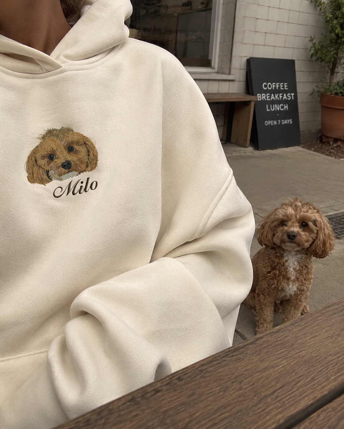 Pet Portrait Hoodie